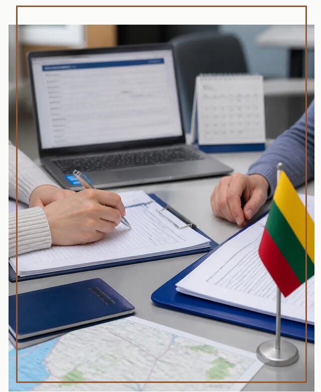 Профессиональное оформление визы в Литву для поездки в Батайске